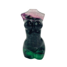 Load image into Gallery viewer, Fluorite Goddess Crystal Torso Front - Down To Earth
