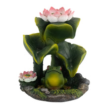 Load image into Gallery viewer, Frog Backflow Incense Burner front facing on a white background - Down to Earth
