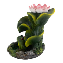 Load image into Gallery viewer, Frog Backflow Incense Burner side facing on a white background - Down to Earth
