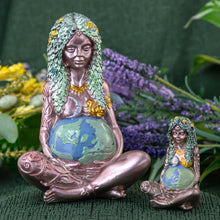 Load image into Gallery viewer, Goddess Gaia Statue: Millyear Mother Earth group styled photo - Down to Earth

