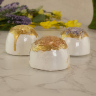 Chakra Healing Bath Bomb group photo on a style background - Down To Earth
