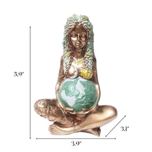 Load image into Gallery viewer, Goddess Gaia Statue: Millyear Mother Earth Measurements - Down To Earth
