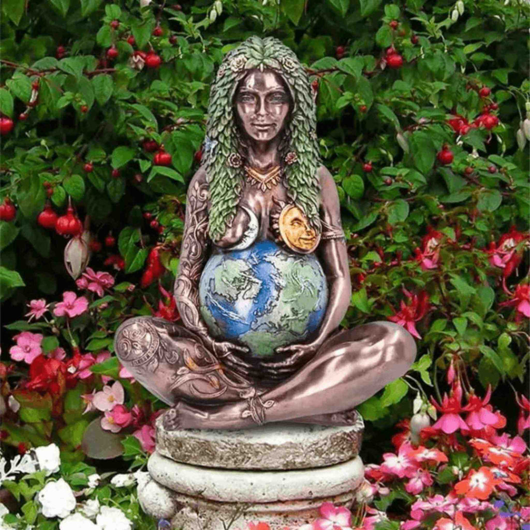 Goddess Gaia Statue: Millyear Mother Earth - Down To Earth