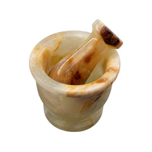 Load image into Gallery viewer, Green Onyx Mortar and Pestle Top - Down To Earth
