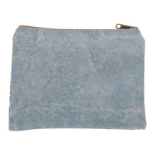 Load image into Gallery viewer, Hamsa Dream Cosmetic Bag back facing on a white background - Down To Earth
