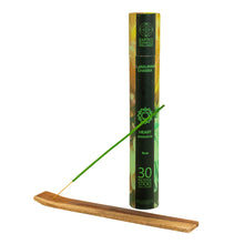 Load image into Gallery viewer, Himalayan Chakra Incense Sticks w/Burner Heart displayed on a white background - Down To Earth
