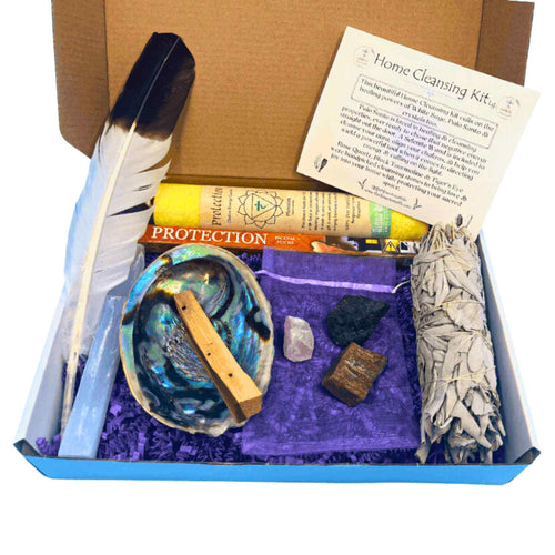 Home Cleansing and Blessings Kit Lg Up Close - Down To Earth
