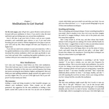 Load image into Gallery viewer, How To Meditate with Crystals Chapter 7 page on a white background - Down To Earth
