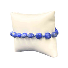 Load image into Gallery viewer, Lapis Nugget Bracelet Side Angle - Down To Earth
