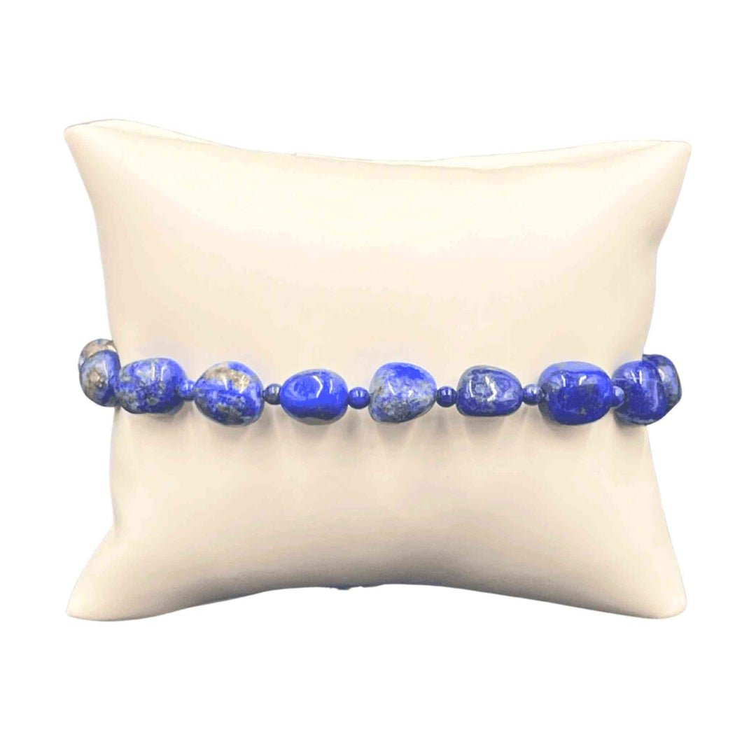 Lapis Nugget Bracelet - Down To Earth
