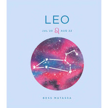 Load image into Gallery viewer, Leo Zodiac Astrology Book by Bess Matassa - Down To Earth
