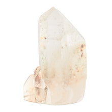 Load image into Gallery viewer, Lodolite Polished Base Point right side on a white background - Down To Earth
