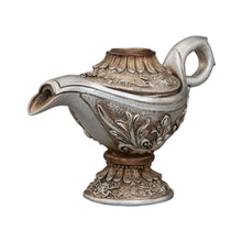 Load image into Gallery viewer, Magical Lamp Backflow Incense Burner studio side - Down to Earth
