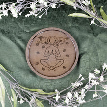 Load image into Gallery viewer, Meditation Tray with flowers on a style background - Down To Earth
