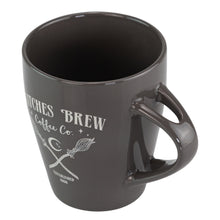 Load image into Gallery viewer, Mug Spoon Set Witches Coffee Side Angled White Background - Down To Earth
