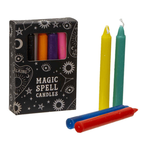 Multi Pack Spell Candles - Down To Earth