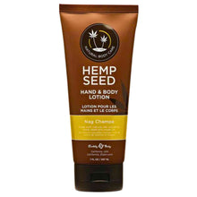 Load image into Gallery viewer, Hemp Seed Hand and Body Lotion Nag Champa 7oz. - Down To Earth
