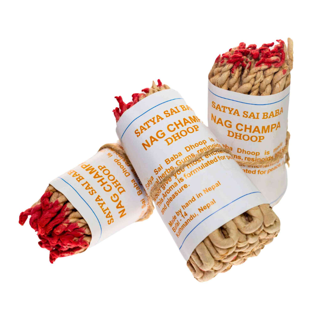 Nag Champa Dhoop Rope Incense Group - Down To Earth