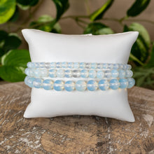 Load image into Gallery viewer, Opalite Crystal Energy Bracelets 4mm, 6mm and 8mm - Down To Earth
