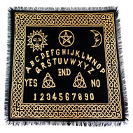 Ouija Board Altar Cloth on a white background - Down to Earth 