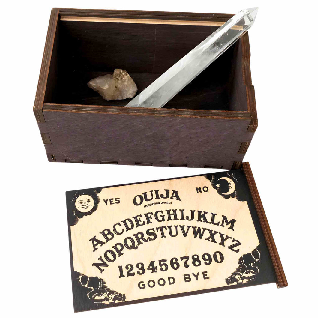 Ouija Board Wooden Box - Down To Earth