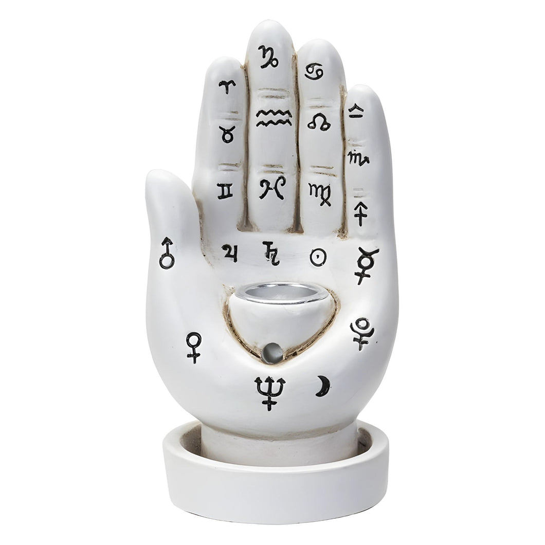 Palmistry Hand Back Flow Burner - Down To Earth