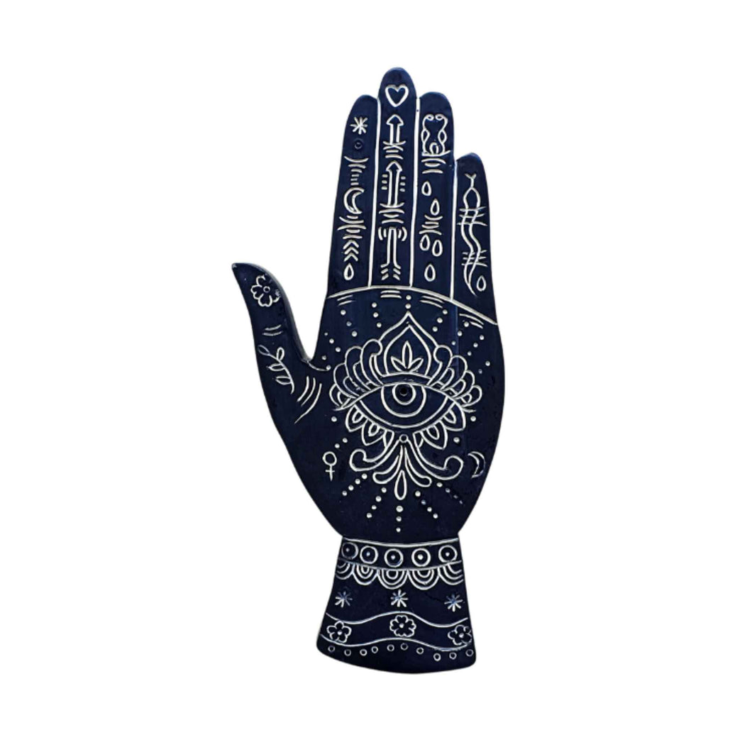 Palmistry Hand Incense Burner - Down To Earth