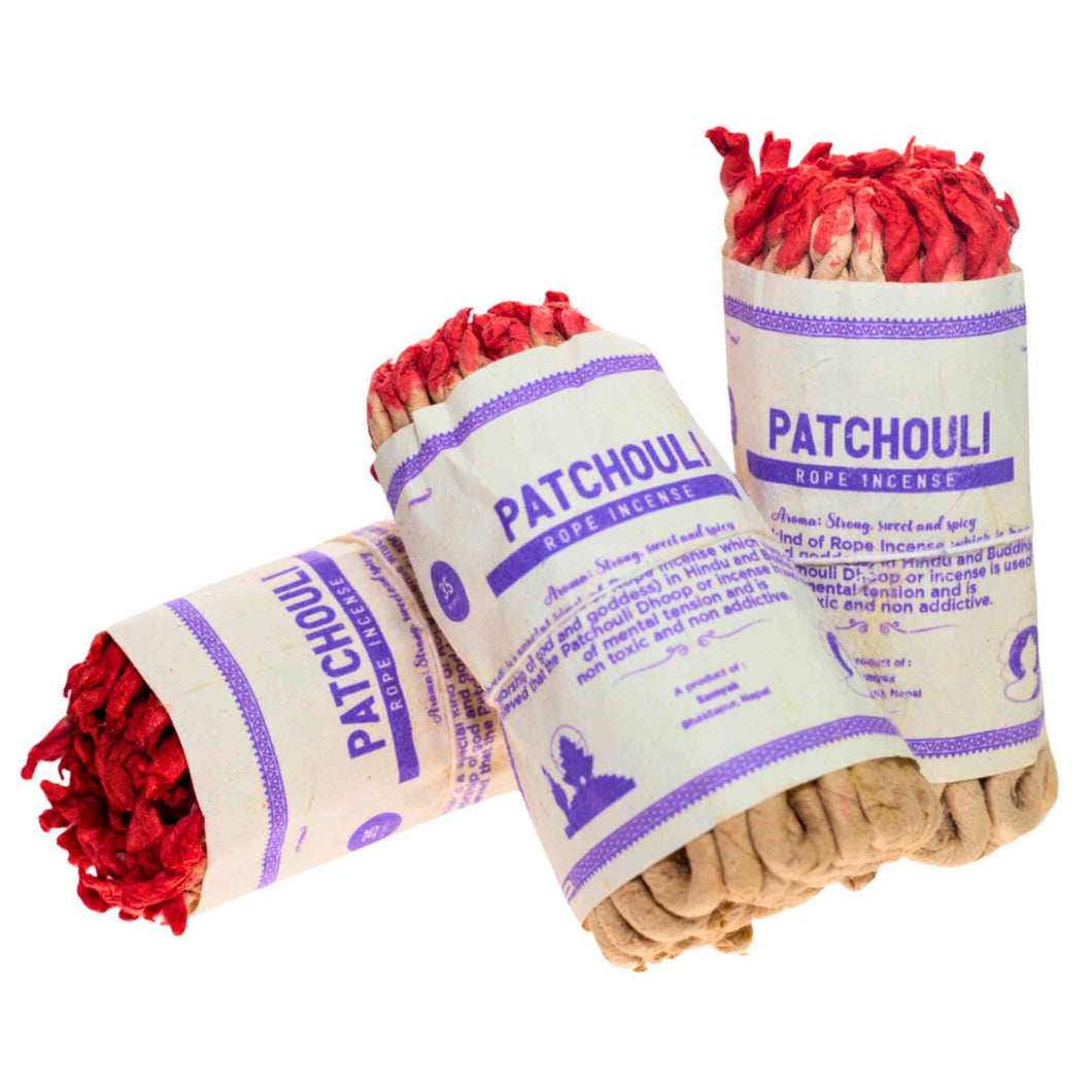 Patchouli Rope Incense Group - Down To Earth