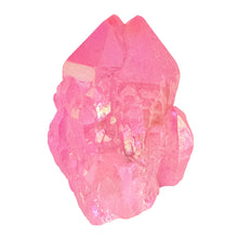 Load image into Gallery viewer, Pink Aura Quartz Point 1ct on a white background - Down To Earth
