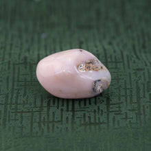 Load image into Gallery viewer, Pink Opal closeup on a green cloth - Down to Earth 
