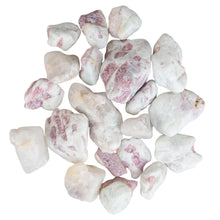 Load image into Gallery viewer, Pink Toumaline Matrix Jasper on a white background - Down to Earth

