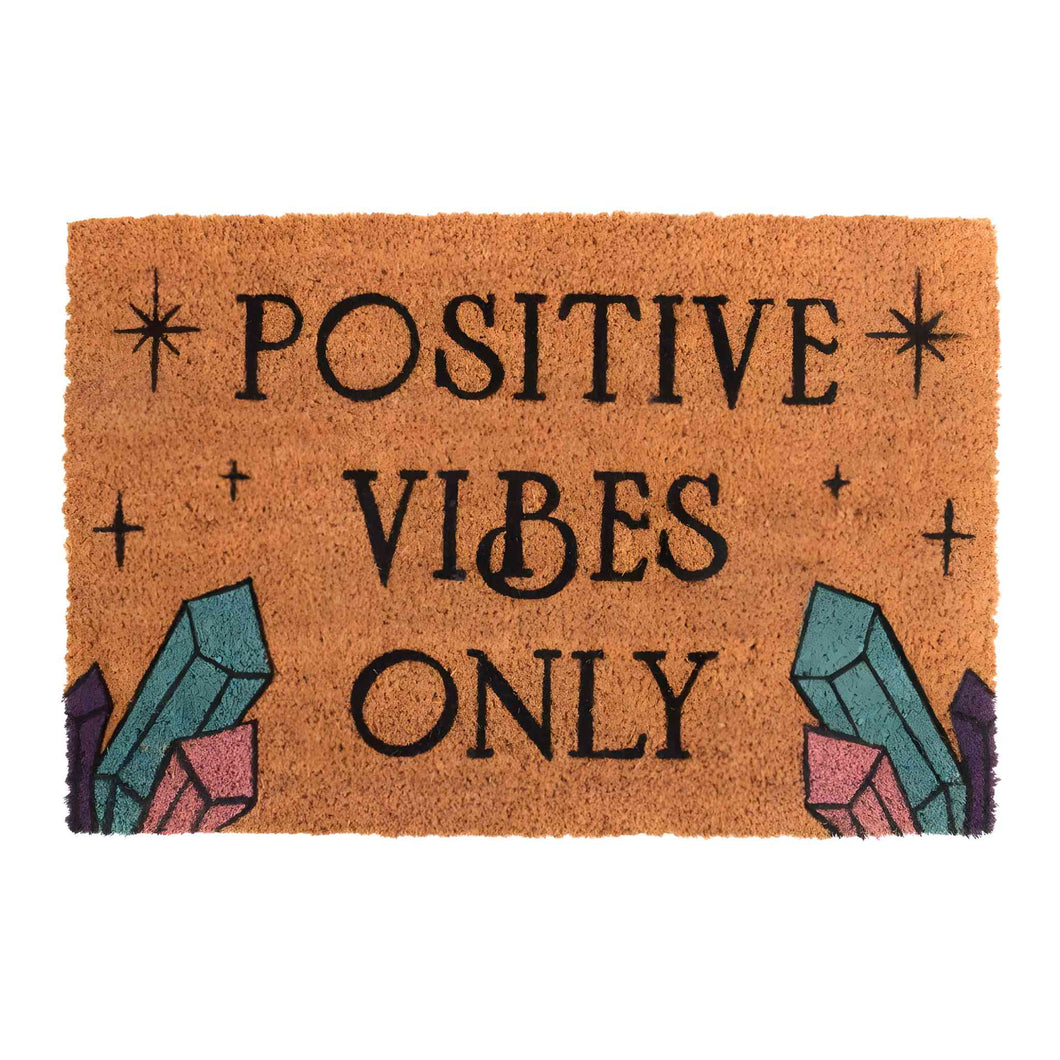 Positive Vibes Doormat - Down To Earth