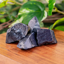 Load image into Gallery viewer, Blue Goldstone Raw on a wooden surface - Down to Earth 
