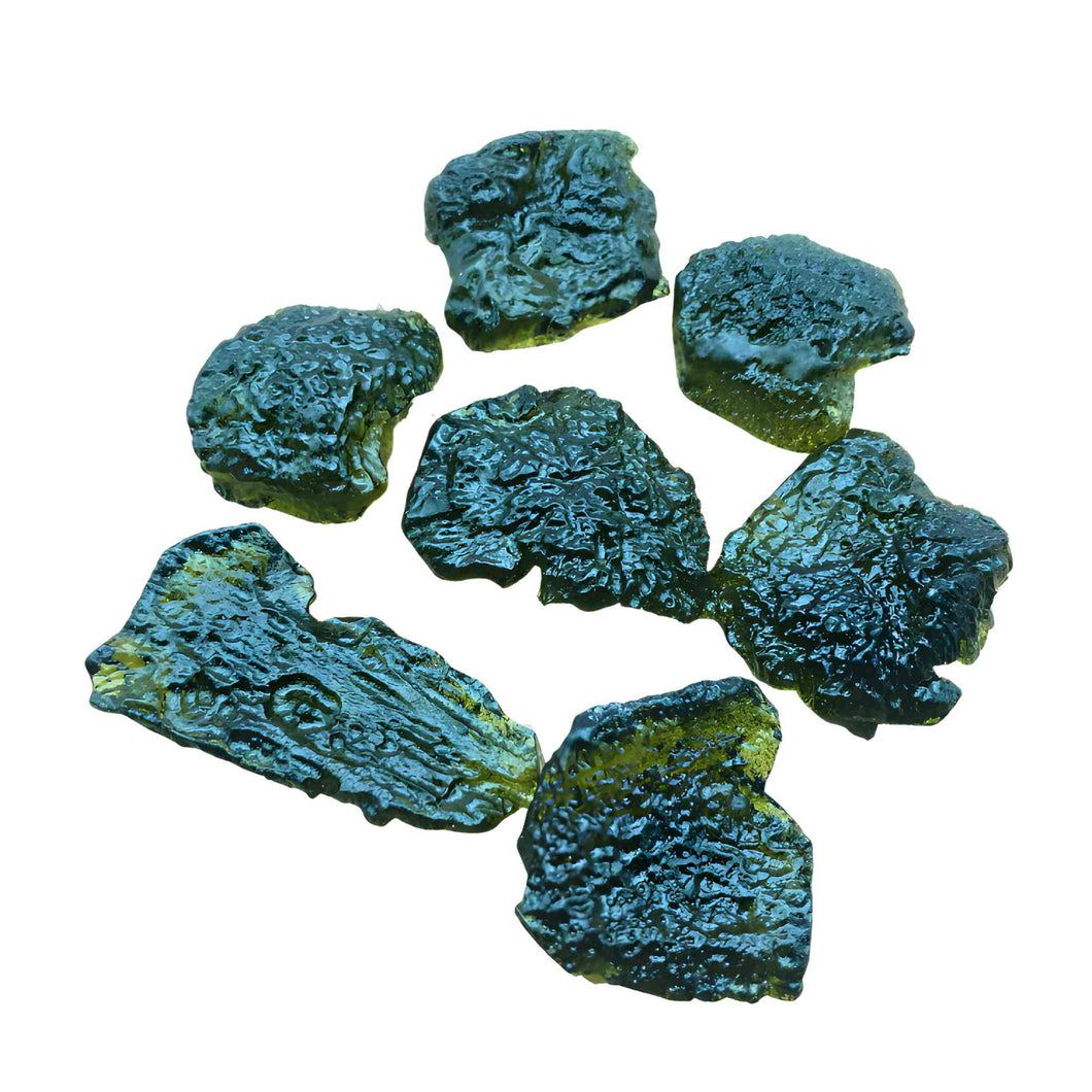 Raw Moldavite Crystals - Down To Earth