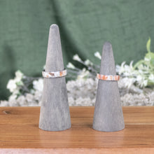 Load image into Gallery viewer, Red Abalone Ring group photo on a style background - Down To Earth
