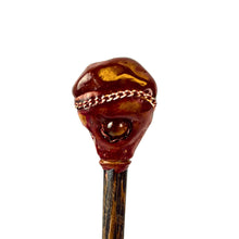 Load image into Gallery viewer, Red Jasper Crystal Hair Stick - Down To Earth
