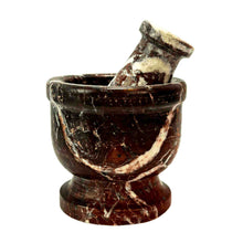 Load image into Gallery viewer, Red Zebra 3&quot; Mortar &amp; Pestle - Down To Earth
