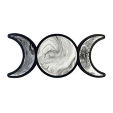 Load image into Gallery viewer, Resin Triple Moon Wall Decor - Down To Earth
