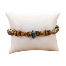 Load image into Gallery viewer, Tumbled Rhyolite Crystal Healing Bracelet - Down To Earth
