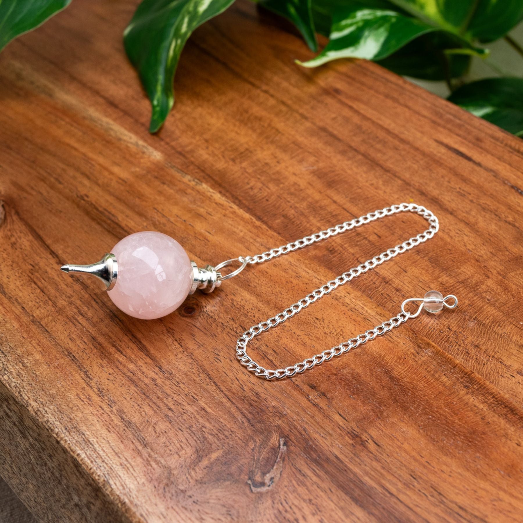 Rose Pendulum Unveil Love's Answers: Rose Quartz Pendulum Wholesale – Down To Earth