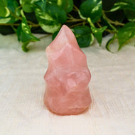 Rose Quartz Flame Styled - Down To Earth