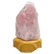 Load image into Gallery viewer, Rough Rose Quartz Lamp - Down To Earth
