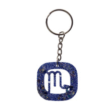 Load image into Gallery viewer, Scorpio Zodiac Resin Keychain - Down To Earth
