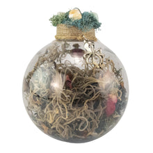 Load image into Gallery viewer, Sea Witch Ball front facing with the charm showing on a white background - Down to Earth
