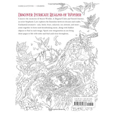 Load image into Gallery viewer, Secret Worlds Coloring Book Back Cover - Down To Earth
