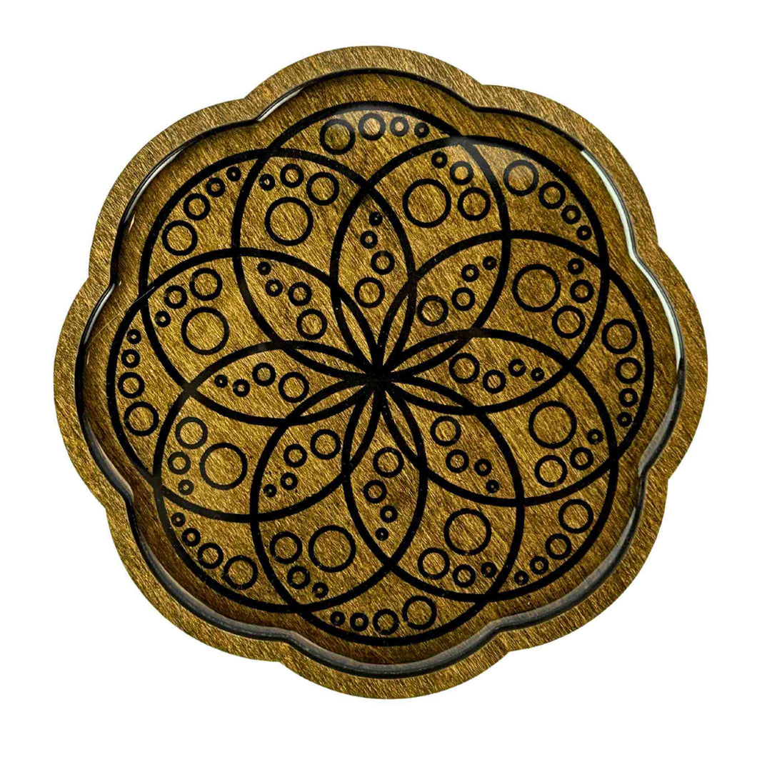 Seed of Life Trinket Tray - Down To Earth