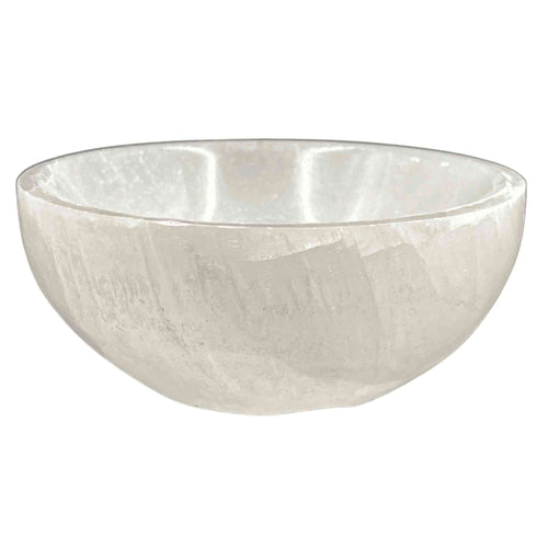 Selenite Round Bowl - Down To Earth