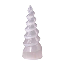 Load image into Gallery viewer, Selenite Unicorn Lamp - Down To Earth
