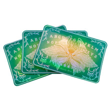 Load image into Gallery viewer, Green Seraphim Design Holographic Sticker - Down To Earth
