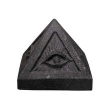 Load image into Gallery viewer, Shungite Evil Eye Pyramid - Down To Earth
